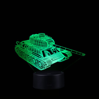 

〖Follure〗LED 3D Illuminated Lamp Optical Illusion Desk Night Light With 7 Color Changing