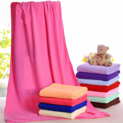 

70x140cm Absorbent Microfiber Bath Beach Towel Drying Washcloth Swimwear Shower