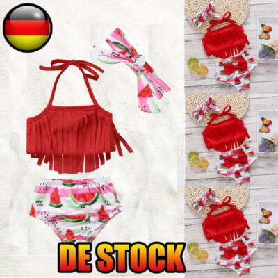 

DE Kleinkind Baby Tankini Bikini Bademode Badeanzug Badeanzug Beachwear 3-18M
