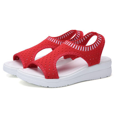 

2019 Sandals Women Summer Shoes Breathable Female Shoes Ladies Slip On Flat Platform Sandals Shoes Woman Sandalias size 35-43