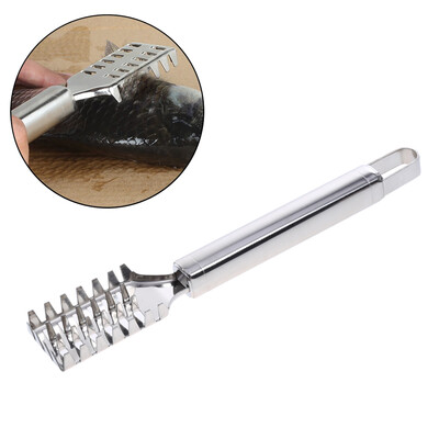 

Kitchen Tool Stainless Steel Fish Scale Remover Cleaner Scaler Scraper