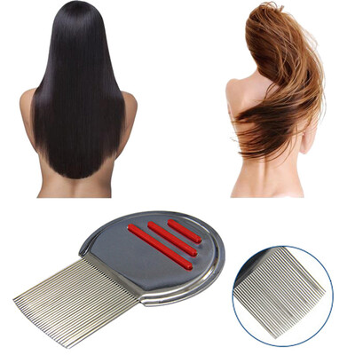 

〖Follure〗Terminator Lice Comb Hair Rid Headlice stainless steel Metal Teeth