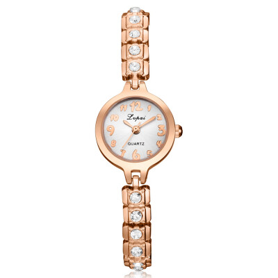 

Featured Watches Women High Quality Ladies Quartz Wristwatch Rhinestone Alloy Bracelet Strap Simple Clock Relogio Feminino