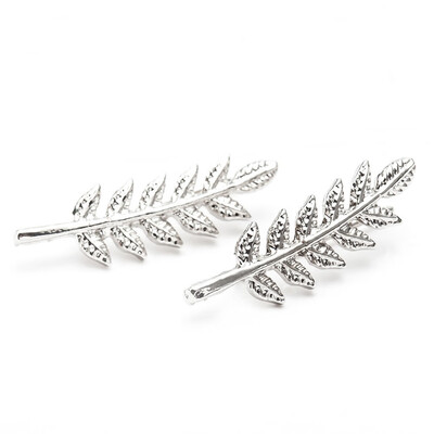 

EK235 2018 New Vintage Leaves Stud Earrings for Women Beautiful Tree Leave Feather Earrings Ear Jewelry Student Girl Gift Brinco
