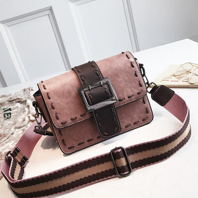 

Ins fashion bag women 2019 new wave Korean retro womens small square bag broadband Joker shoulder Messenger bag