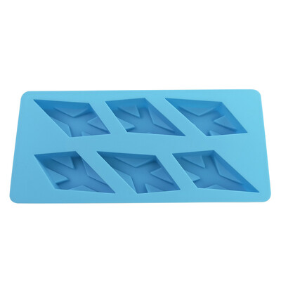 

Gobestart Diamond Snowflake Silicone Cake Mold Muffin Chocolate Cookie Baking Mould Decor