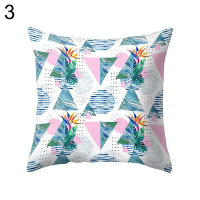 

Multi-Color Coconut Tree Square Throw Pillow Case Cushion Cover Bedding Articles