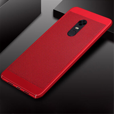 

Goowiiz Phone Case For Xiaomi RedMi S266 Pro6A Full Protection Slim Hard PC Breathable Grid Back Cover