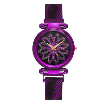 

Relogio Feminino Gold Watch Women Fashion Stainless Steel Flower Dial Quartz Wrist Watch Ladies Luxury Female Clock Montre Femme