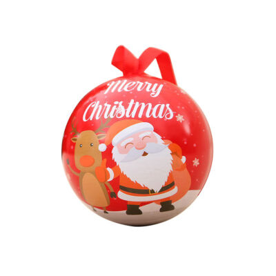 

Cute Christmas Candy Holder Ball Boxes Christmas Pendant For Holiday Party Decor Supplies