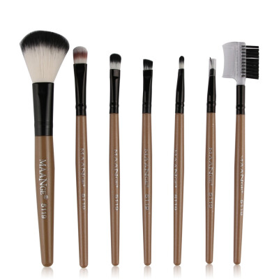 

〖Follure〗7pcs Makeup Cosmetic Brushes Eyeshadow Eye Shadow Foundation Blending Brush GD