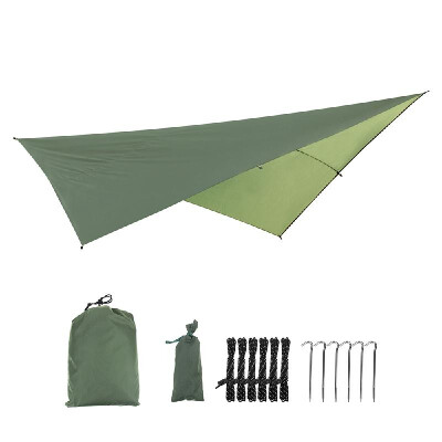 

Waterproof Rectangle Sunshade Sail Shelter Patio Shade Cloth UVRain Resistant Tent Hammock Tarp Picnic Mat for Outdoor Travel Cam