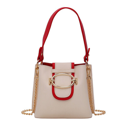 

Ins new bag female 2019 new Korean fashion pearl portable slung versatile shoulder chain small square bag