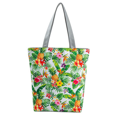 

Tailored Casual Canvas Tote Handbag Women Cartoon Unicorn Printed Shoulder Bag