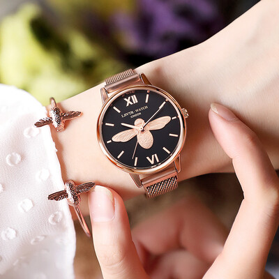 

Ob bee watch female ins wind academy wind sen students artistic temperament simple waterproof net red with the same paragraph