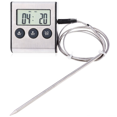 

TS - BN50 Kitchen Craft Digital LCD Cooking Probe Thermometer Timer