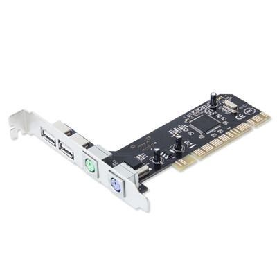 

Konjac MOGE MC1212 PCI to USB20PS2 expansion card PCI to PS2 card PCI to USBPS2 mouse&keyboard expansion card NEC