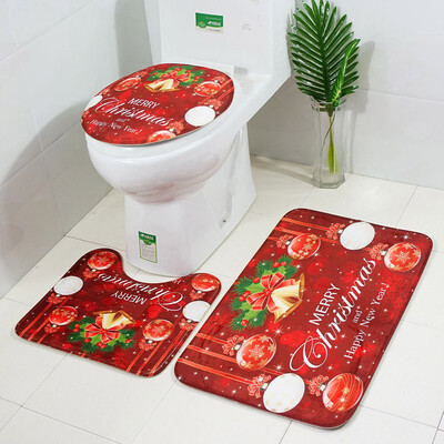 

〖Follure〗3pcs Non-Slip Suction Grip Bath Mat Bathroom Kitchen Carpet Doormats Decor