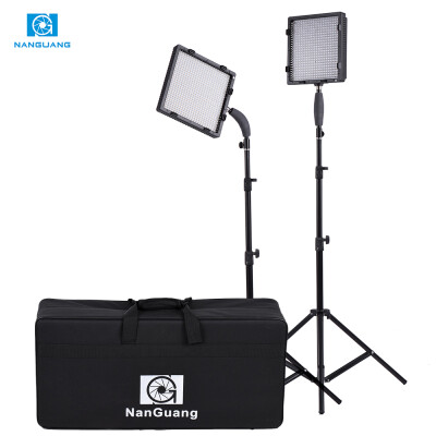 

NanGuang CN-576 576pcs LED Beads 5600K3200K Photography Video Camera Light Kit with LED Light Adapter Light Stand Filters