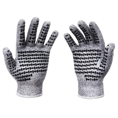 

1 Pair of Cut-resistant Gloves CE Standard Level 5 Cut Resistant Hand Protective Safety Glove Non-slip Touch Screen Function Anti