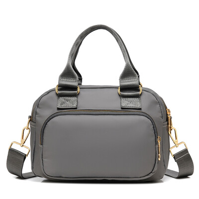 

Simple handbag lady bag Korean version fashionable nylon one-shoulder bag portable waterproof oblique Bag Canvas Bag