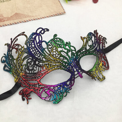 

FUNNYBUNNY Phoenix Stereotype Lace Mask Colorful Mask Party Halloween Supplies Masquerade Masks Halloween Mask