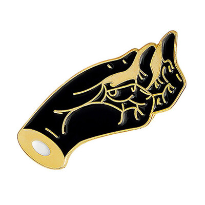 

Draw skulls Snake Rose Brooch Enamel Pins Button Dark Punk Pin Badge