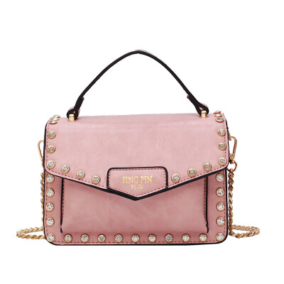 

Fashion girlfriends small bag female 2019 new personality stone pattern small square bag tide Europe&America wild shoulder bag