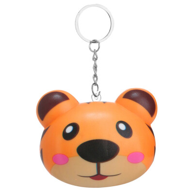 

Siaonvr Squishies Kawaii Cartoon Animal Slow Rising Cream Scented Keychain Stress Relief