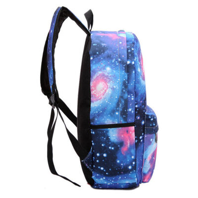 

2018 New Style Fashion Hot Unisex Backpack Oxford Cloth Rucksack Bag Print Galaxy Zipper High Capacity
