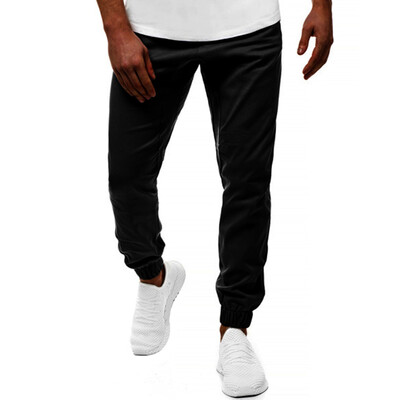 

Gobestart Mens Casual Fitness Bodybuilding Pocket Skin Full Length Sports Pants