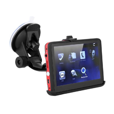 

5" HD Touch Screen Portable Car GPS Navigation 128MB RAM 4GB FM Video Play Car Navigator Free Map