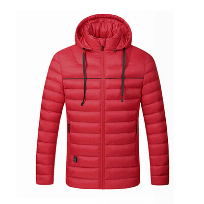 

Men Women Outdoor Heating Jacket Vest USB Electric Hooded Coat Polyester Winter
