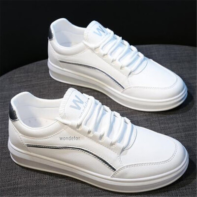 

Summer White Sneakers Women Causal Shoes Platform Basket Femme Height Increasing Ladies Round Toe Female Tenis Feminino
