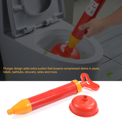 

Suction PlungerHandle Powerful Suction Plunger Toilet Dredger Cleaner Drain Buster with Suckers For Sink Toilet Cleaner