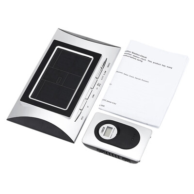 

Wireless Weather Station Digital Color LCD Thermometer Forecaster Clock Indoor Outdoor Humidity Remote Control Sensor