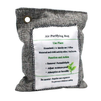 

Air Purifying Bag Charcoal Bag Odor Eliminator Fragrance Free Odor Absorber Captures&Eliminates Odors 200g