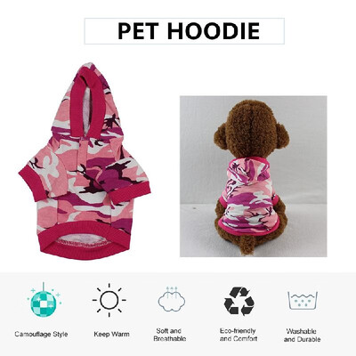 

Pet Hoodie Dog Shirts Dog T-Shirts Printed Pet Clothes Pet Spring Autumn Winter Clothes Keep Warm for Small Medium Large Dogs Cats