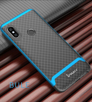 

IPAKY Silicone Case For Xiaomi redmi note 5 Anti knock TPU PC frame Full Protection Redmi note 5 Case 360 shockproof Cases