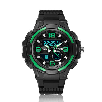 

OHSEN Austrian new multi-function calendar week electronic watch fashion sports waterproof tape electronic student table