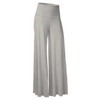 

Womens Casual Harem Trousers Yoga Gypsy Baggy Wide Leg Boho Loose Palazzo Pants