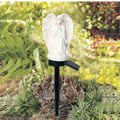 

〖Follure〗LED Garden Light Solar Night Light Solar Angel Shape Lawn Light