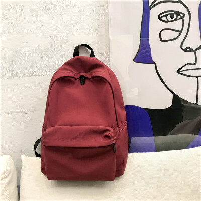 

Girlsschoolbags in ancient times shoulder bags for female college students Korean version of Chaobai Institutes wind BF simple