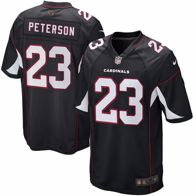 

Nike NFL Mens Arizona Cardinals Larry Fitzgerald Black Vapor Untouchable Color Rush Limited Player Jersey