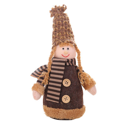 

Christmas Boy Girl Doll Plush Toy Hanging Pendant Home Tree Closet Decoration