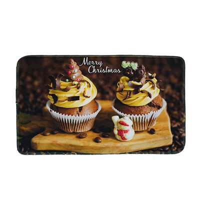 

Toponeto Christmas Floor Entrance Door Bathroom Mat Indoor Bathtub Carpet Doormats Decor