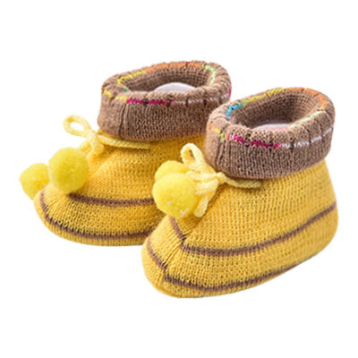 

Newborn Baby Socks First Walkers Baby Slippers Boot Infant Baby Girl Shoes Pure Hand Woven Wool Soft Shoes