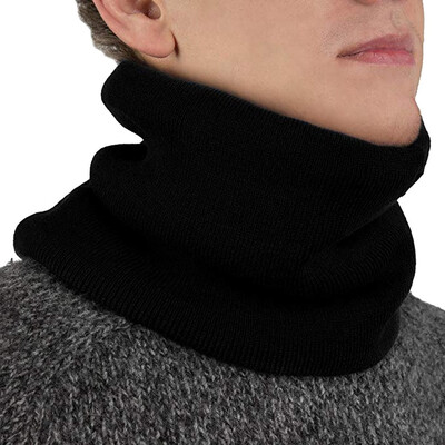 

Gobestart Man Autunm Winter Warm Scarf Wome Bufanda Thickness Knitted Collar