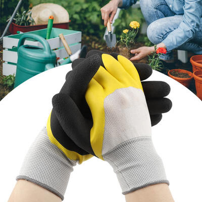 

Greensen 1Pair Non-slip Wear - resistant Labor Work Garden Gloves Handling Gloves