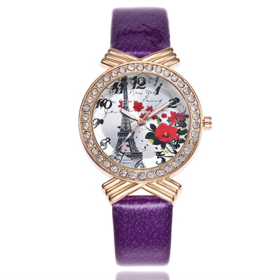 

Ms Herssan Paris Tower Rose Watch Tree